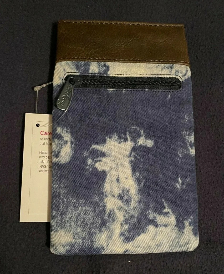 Thirty One Tie-Dye Sky Pinch Top Eyeglass Case - NWT 1