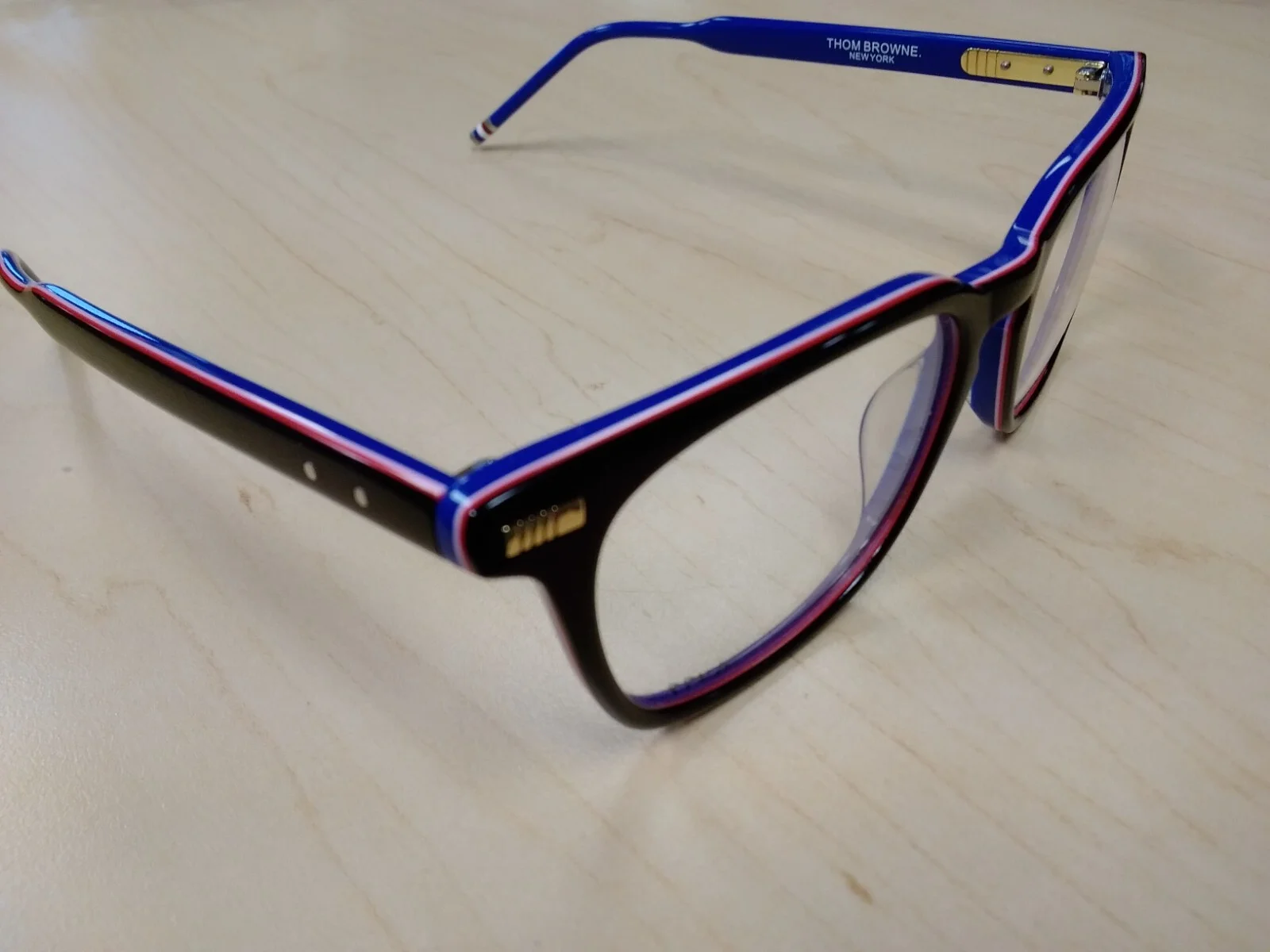 THOM BROWNE TB-402A-03 eyeglass frames 53-19-145 2