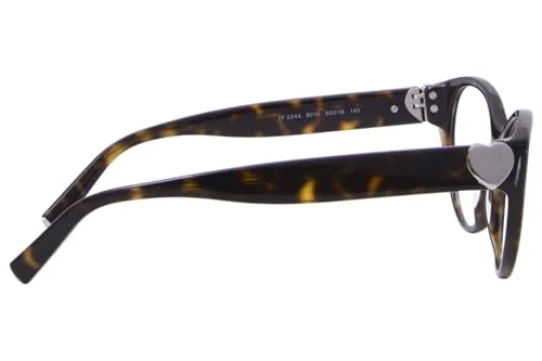 Tiffany & Co 8134 Brown/Blue Women Eyeglasses Frames 53-16-140 Diamanté Detail 3