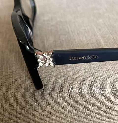 Tiffany & Co. Eyeglasses Frames TF 1072 6107 Purple Blue Silver 51-15-135 3