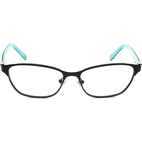 Tiffany & Co. Eyeglasses TF 1072 6007 Black/Blue Cat Eye Frame Italy 51[]15 135 2