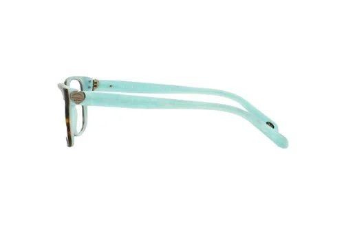 Tiffany & Co. Eyeglasses TF 2122 8134 Havana Brown / Blue Pearl Frame 52mm 4