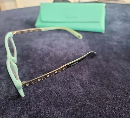 Tiffany & Co. Eyeglasses TF2103-B 8055 Black Silver Italy 53-16-140 with Case 3