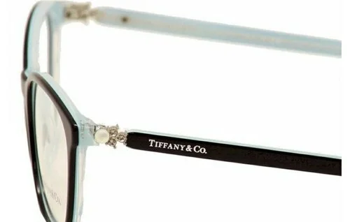 Tiffany & Co Eyeglasses TF2109HB 8193 Black/Blue Optical Frame 53 3