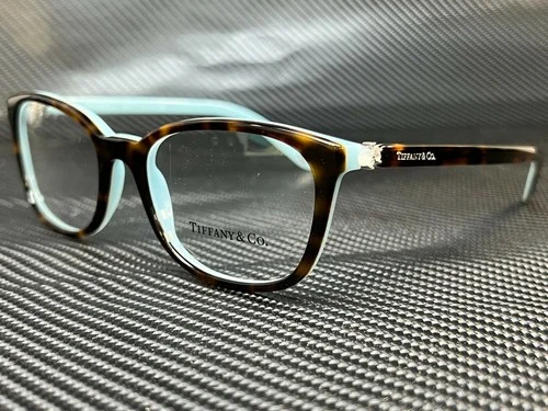 Tiffany & Co Eyeglasses TF2109HB TF/2109/HB 8134 Havana Optical Frame 53mm
