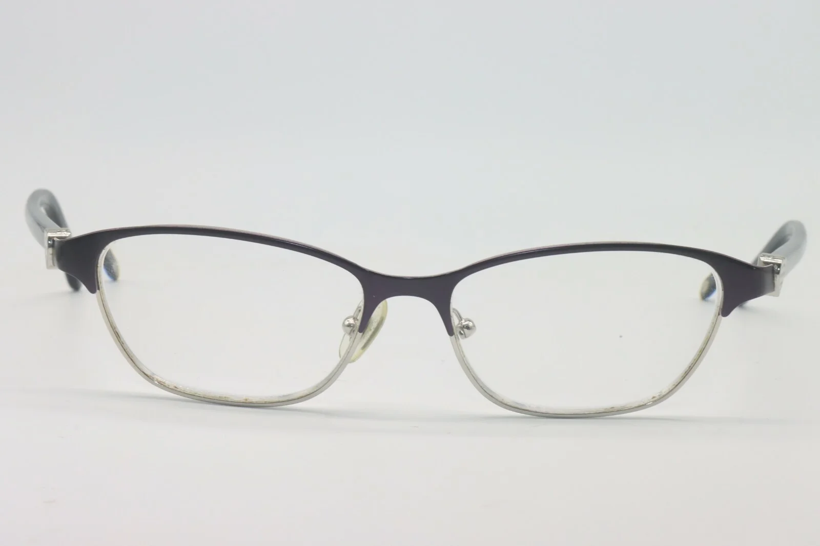 TIFFANY & CO. TF 1072 6107 PURPLE BLUE SILVER AUTHENTIC FRAMES EYEGLASSES 51-15 3