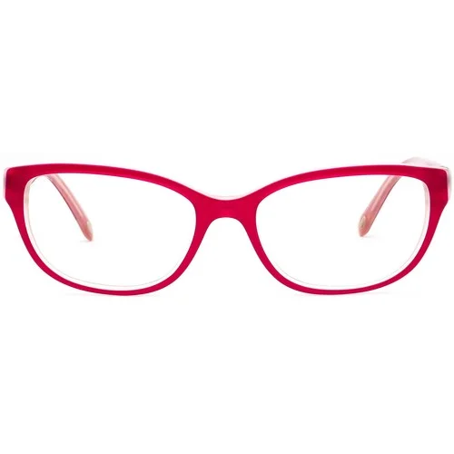Tiffany & Co TF 2087H 8176 Eyeglasses Glasses Cherry Red Pink / Pearl Heart 54mm 2