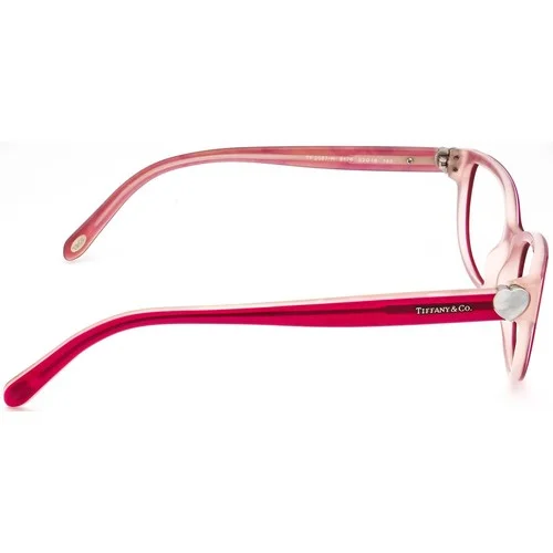 Tiffany & Co TF 2087H 8176 Eyeglasses Glasses Cherry Red Pink / Pearl Heart 54mm 4