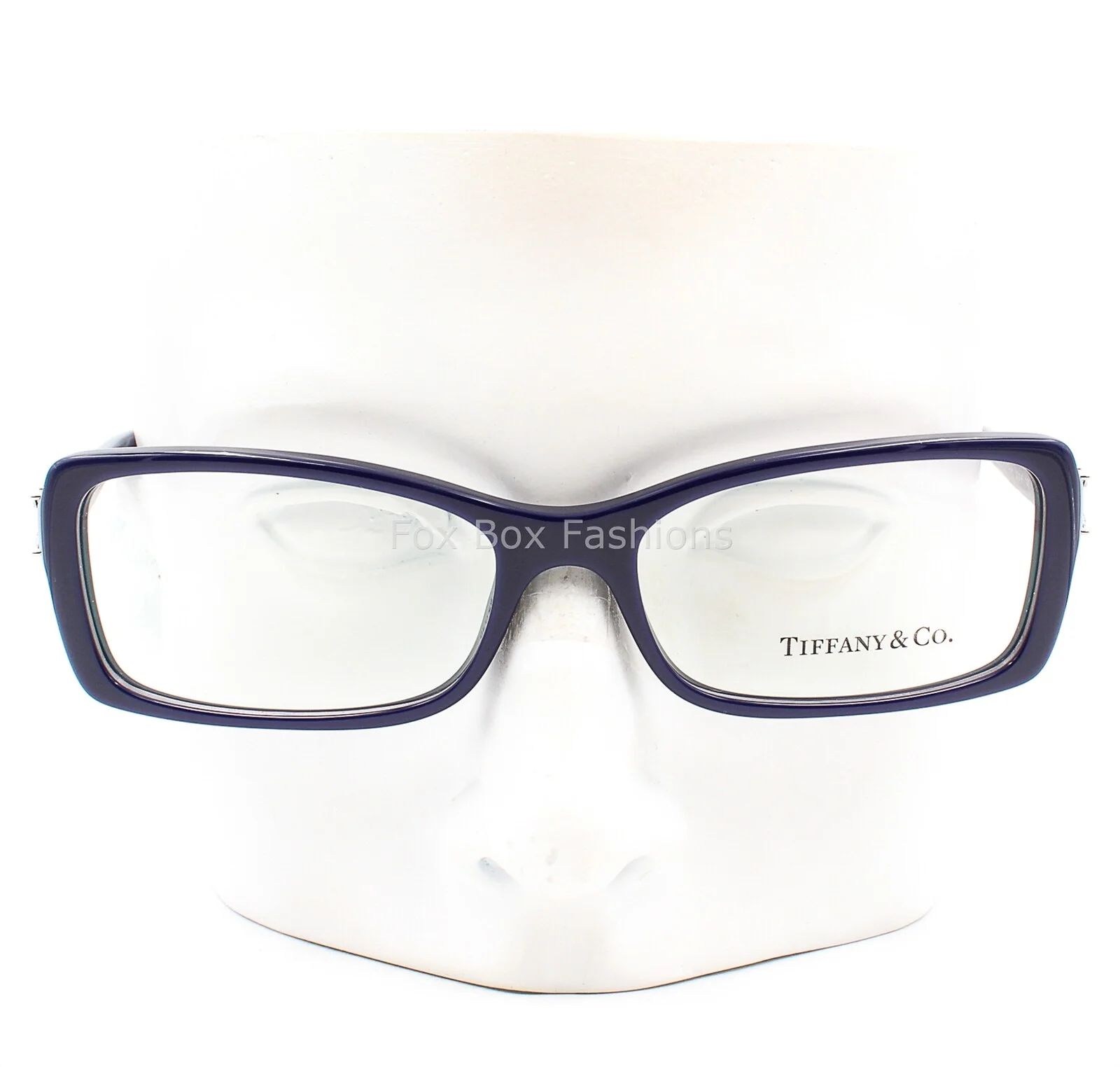 Tiffany & Co TF 2091B 8180 Eyeglasses Glasses Dark Blue Swarovski Crystals 53mm 3