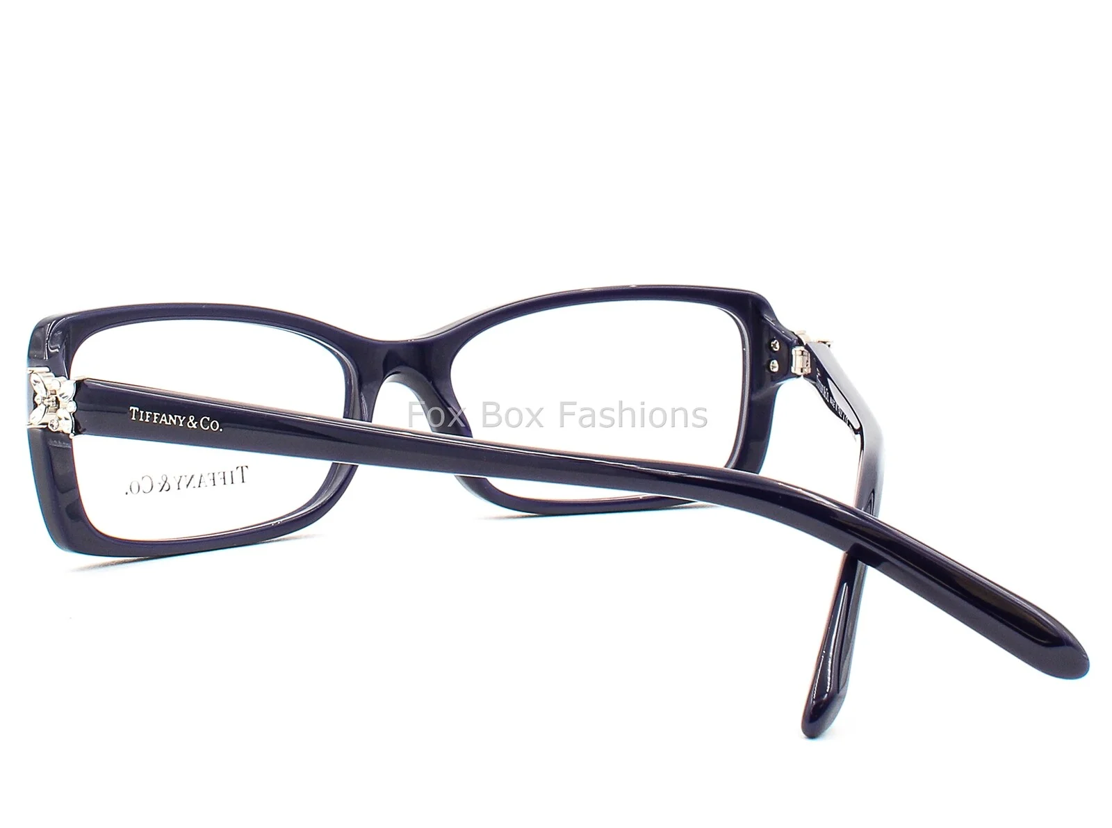 Tiffany & Co TF 2091B 8180 Eyeglasses Glasses Dark Blue Swarovski Crystals 53mm 4