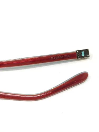 Tiffany & Co TF 2094 8166 Eyeglasses Glasses Pearl Red on Blue 54-17-140 2
