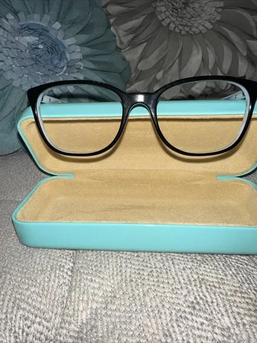 Tiffany & Co. TF 2109-H-B 8193 Cat Eye Black Striped Womens Eyeglasses 53mm 2