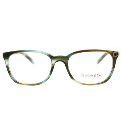 Tiffany & Co. TF 2109H 8124 Ocean Tortoise Plastic Square Eyeglasses 51mm 2