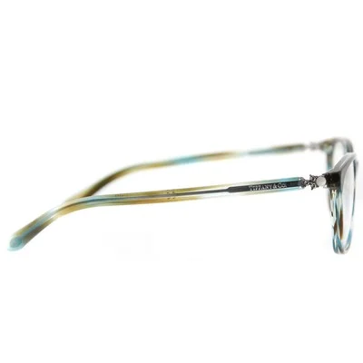 Tiffany & Co. TF 2109H 8124 Ocean Tortoise Plastic Square Eyeglasses 51mm 3