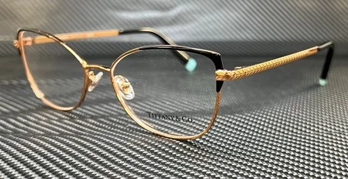 TIFFANY & co. TF1136 6007 Black & Rubedo Cat Eye Women 1