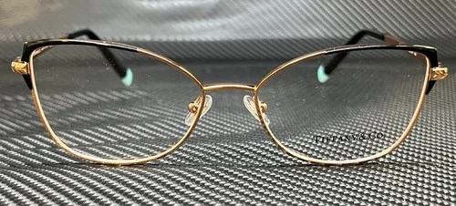 TIFFANY & co. TF1136 6007 Black & Rubedo Cat Eye Women 2