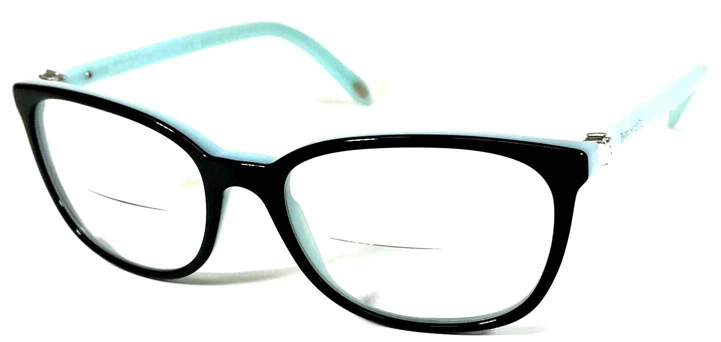 TIFFANY & CO TF2109-H-B 8055 Italy Black/Blue Eyeglasses Frame 53-17-140