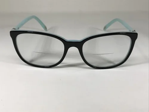 TIFFANY & CO TF2109-H-B 8055 Italy Black/Blue Eyeglasses Frame 53-17-140 2