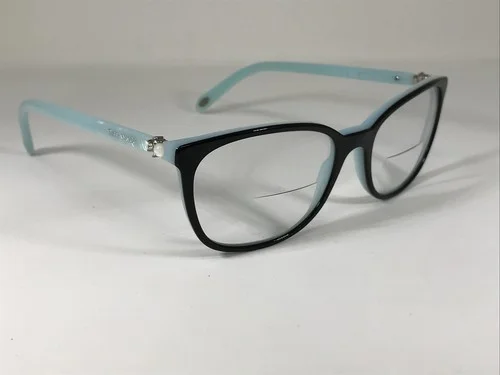 TIFFANY & CO TF2109-H-B 8055 Italy Black/Blue Eyeglasses Frame 53-17-140 3