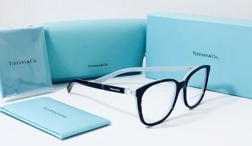 Tiffany & Co. TF2109 HB 8134 Pearl Women Eyeglasses Frame Tortoise 51-17