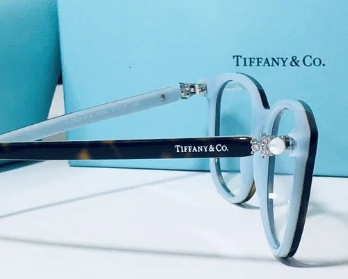 Tiffany & Co. TF2109 HB 8134 Pearl Women Eyeglasses Frame Tortoise 51-17 2