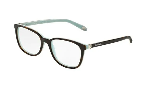 TIFFANY & Co TF2109HB 8134 Havana Blue Frames Demo Lens Women