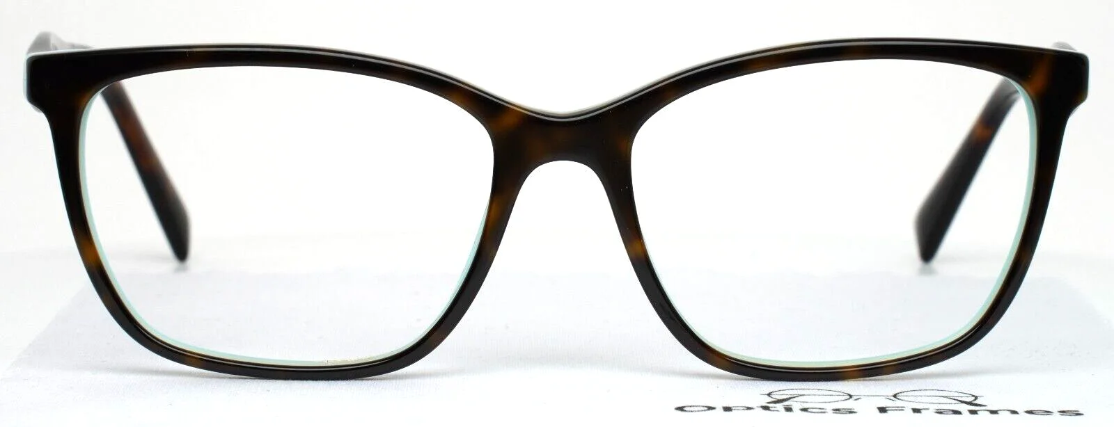 TIFFANY & CO TF2175 8134 Tortoise Womens Square Full Rim Eyeglasses 54-16-140 2