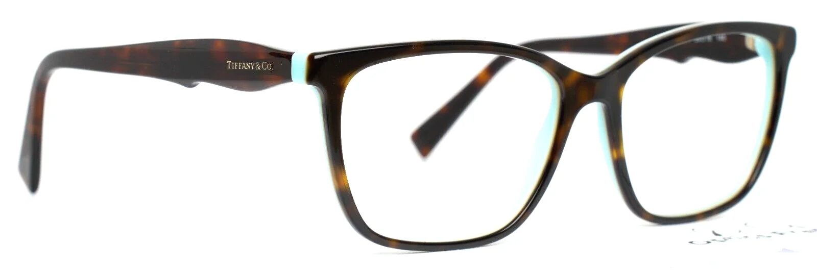 TIFFANY & CO TF2175 8134 Tortoise Womens Square Full Rim Eyeglasses 54-16-140 3