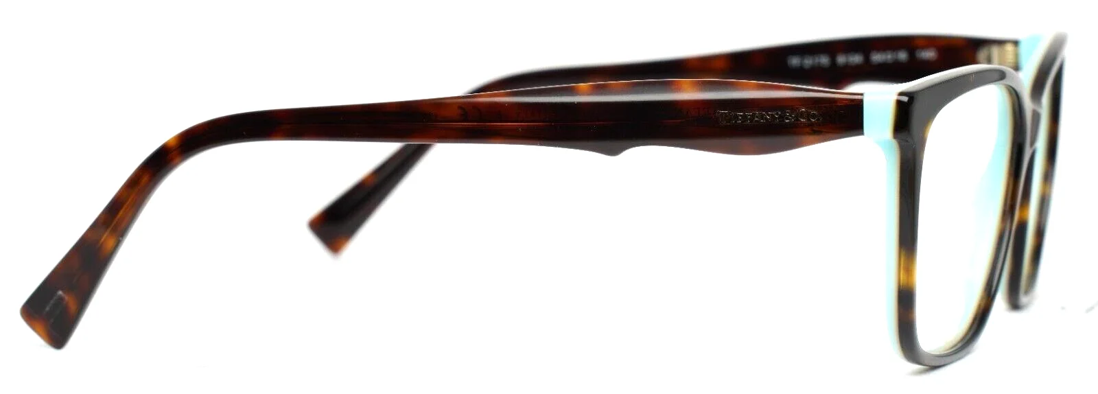 TIFFANY & CO TF2175 8134 Tortoise Womens Square Full Rim Eyeglasses 54-16-140 4