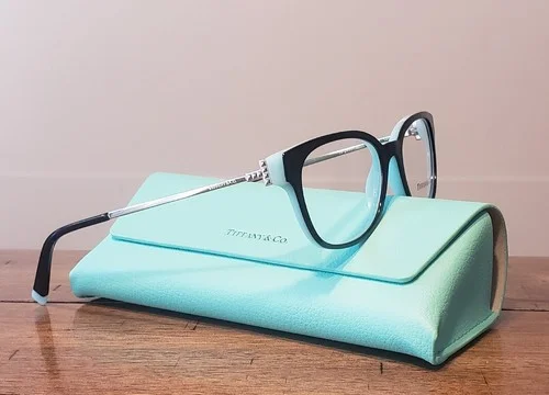 Tiffany & Co. TF2177 8055 Black Blue Women 2