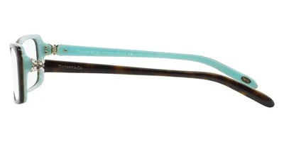 Tiffany TF2091B Eyeglasses RX Women Havana Rectangle 53mm New & Authentic 3