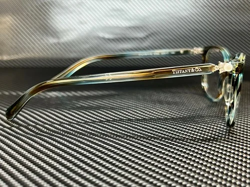 Tiffany TF2109HB 8124 Tortoise Women Square Demo Lens Eyeglasses Frame 53 mm 3