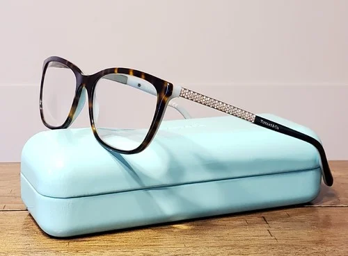 TIFFANY TF2150B 8134 Havana Blue Frames Women