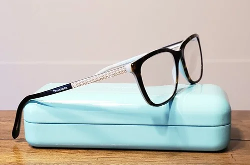 TIFFANY TF2150B 8134 Havana Blue Frames Women 4