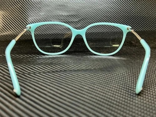 Tiffany TF2168 8055 Black Blue Women Square Demo Lens Eyeglasses Frame 54 mm 4