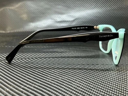 Tiffany TF2175 8055 Black Women Square Demo Lens Eyeglasses Frame 52-16 3