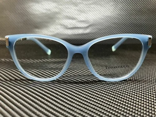 TIFFANY TF2193 8301 Opal Blue Women Phantos Demo Lens Eyeglasses Frame 53 mm 2