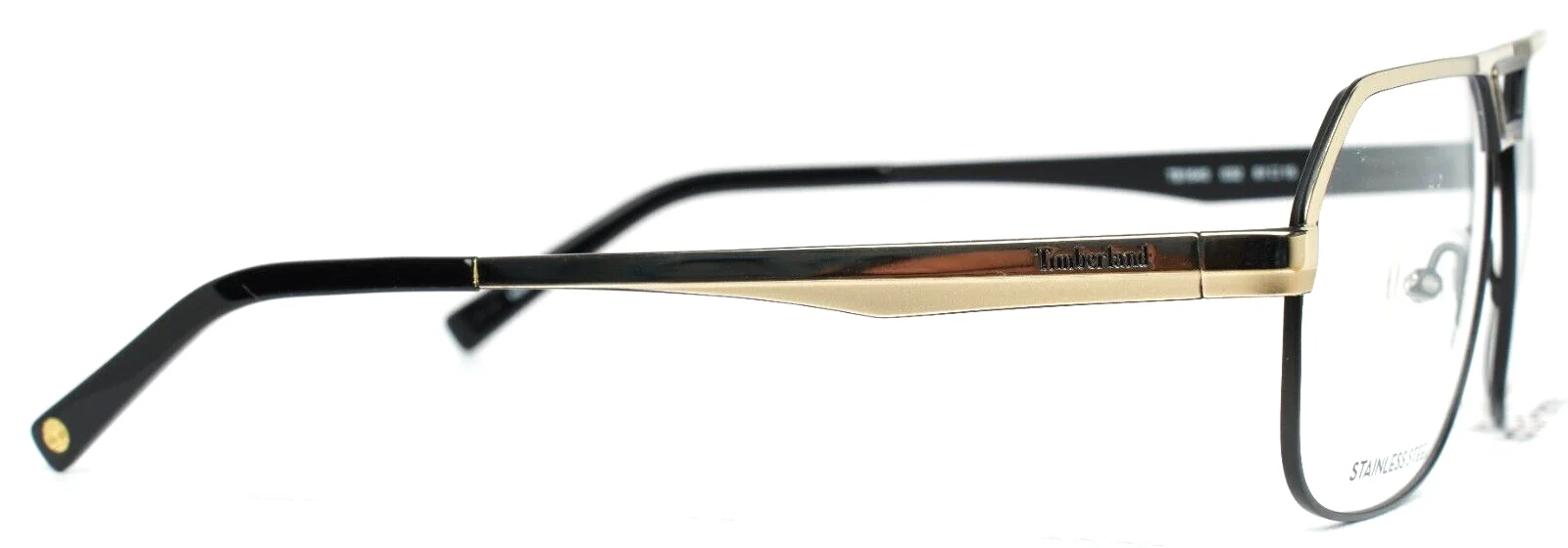 TIMBERLAND TB1645 032 Gold Mens Aviator Oversized Eyeglasses 61-15-150 B:48 4