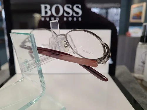 Timex T186 Eyeglasses Frame Silver Titanium Size 52/17 4