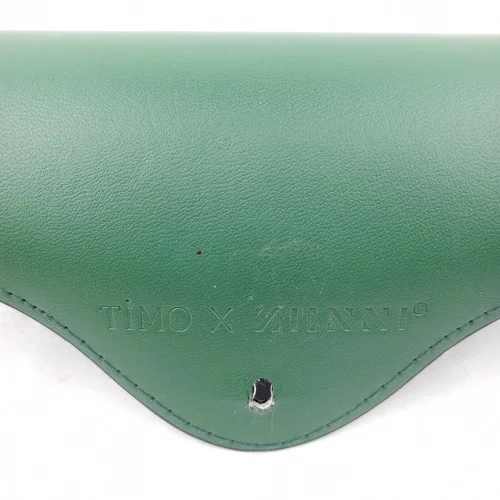 Timo X Zenni Eyeglass Case Soft Shell Protective Travel Carrier Green 4