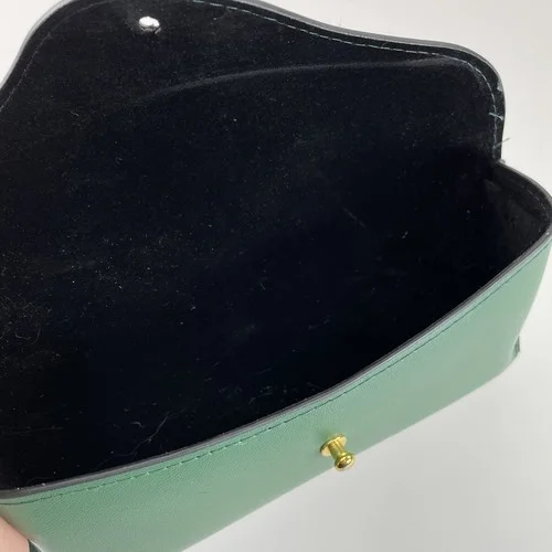 Timo X Zenni Green Eyeglass Case Soft Shell Protective Glasses Case 3