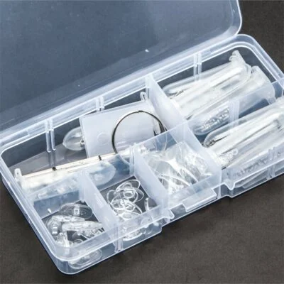Tiny Screws Nut Screwdriver Nose Pads Watch Eyeglass Glasses Repair Tool Set Kit 4