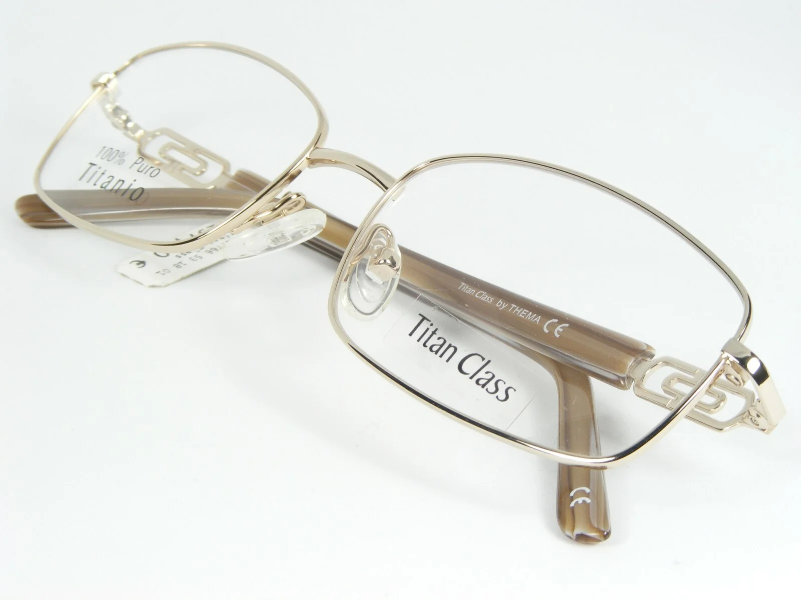 Titan Class by Thema TT-66 C01 GOLD EYEGLASSES GLASSES TITANIUM FRAME 53-18-135 4