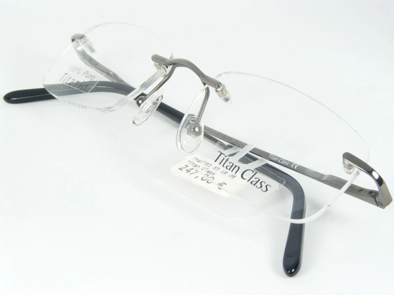 Titan Class by Thema TT-83 C08 GUNMETAL EYEGLASSES GLASSES TITANIUM 52-18-140mm 4