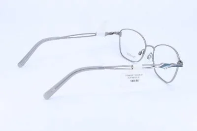Titanium 220 T220-04 Platinum Oval Women Full Rim 55-18-135 Eyeglasses Frames 3