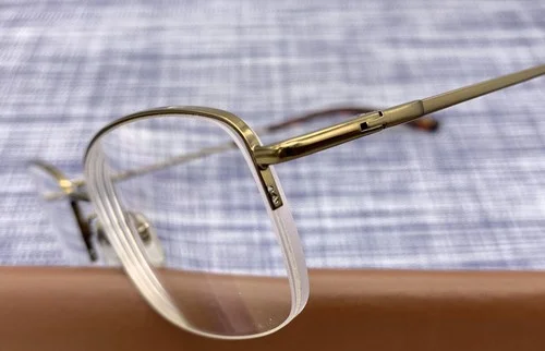 TITANIUM DUCKS UNLIMITED BRZ 150 BROWN BRONZE EYEGLASSES MEN FRAMES 4