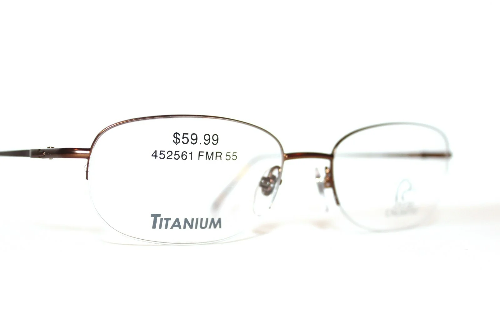 TITANIUM DUCKS UNLIMITED DU 120 BRZ BROWN BRONZE EYEGLASSES MEN FRAMES 55-18-145 3