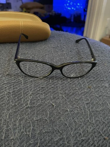TODS TO5048 001 Eyeglasses Frame Italy 52-16-135 Black/Gunmetal Polish XS19