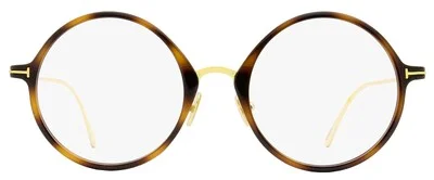 Tom Ford Blue Block Eyeglasses TF5703B 053 Havana/Gold 52mm FT5703 2