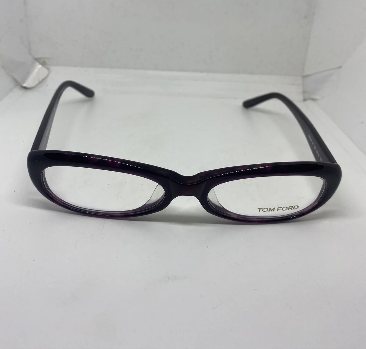 Tom Ford Eyeglasses Frames Made Italy With Hard Case ASIAN FIT TF5180 53-16-135